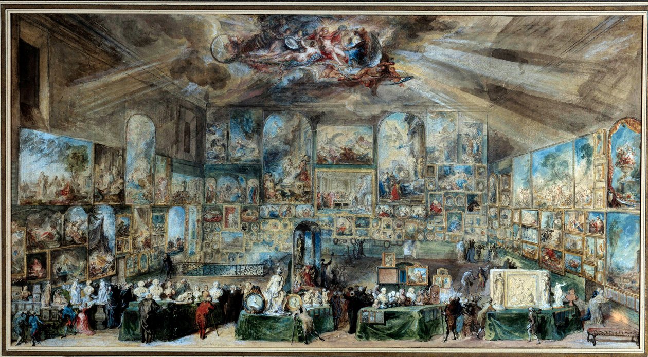 Amatørens kontor. Salon d