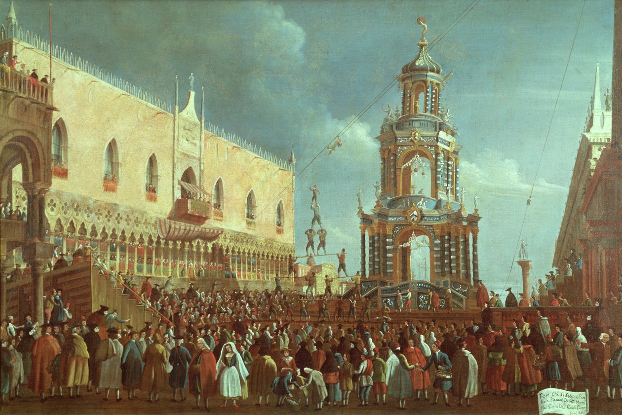 Festdag, Markusplassen av Gabriele Bella