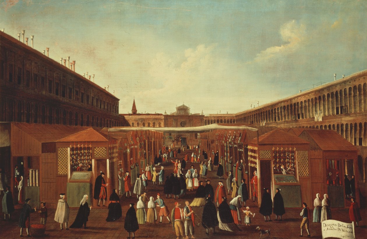 Antikvitetsmessen i Sensa, Venezia (sett med 60938 og 60789) av Gabriele Bella