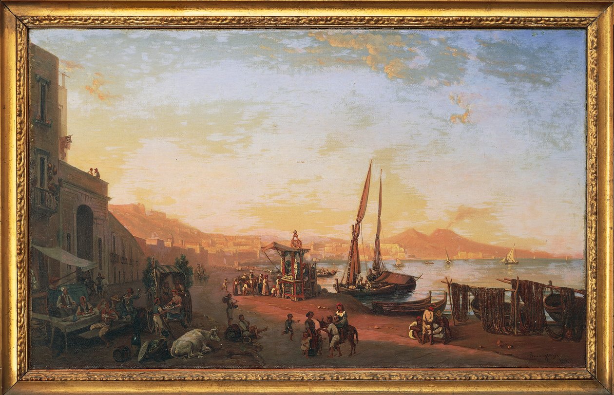 Italia, Napoli fra Mergellina av Gabriele Smargiassi