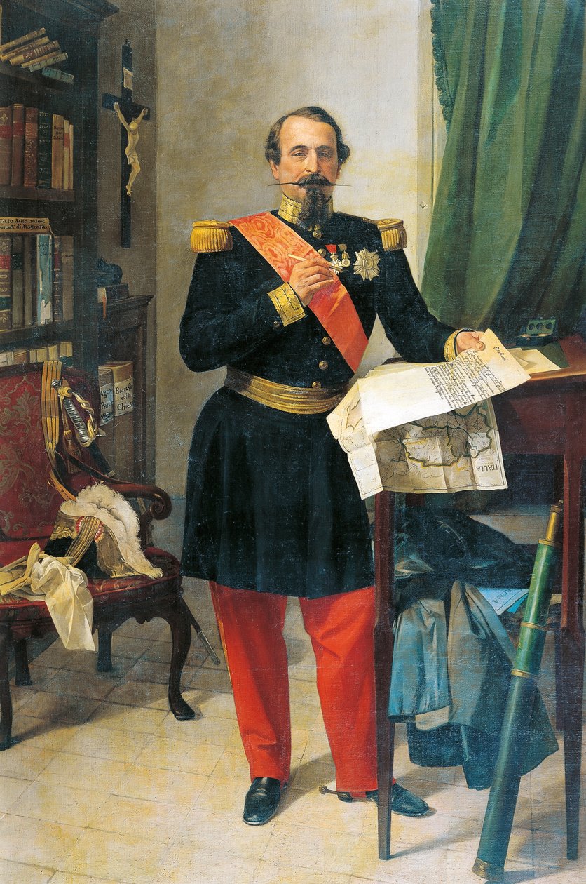 Portrett av Napoleon III (Paris av Gaetano Belvederi