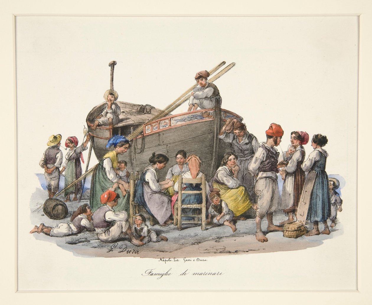 Marinari-familier av Gaetano Dura