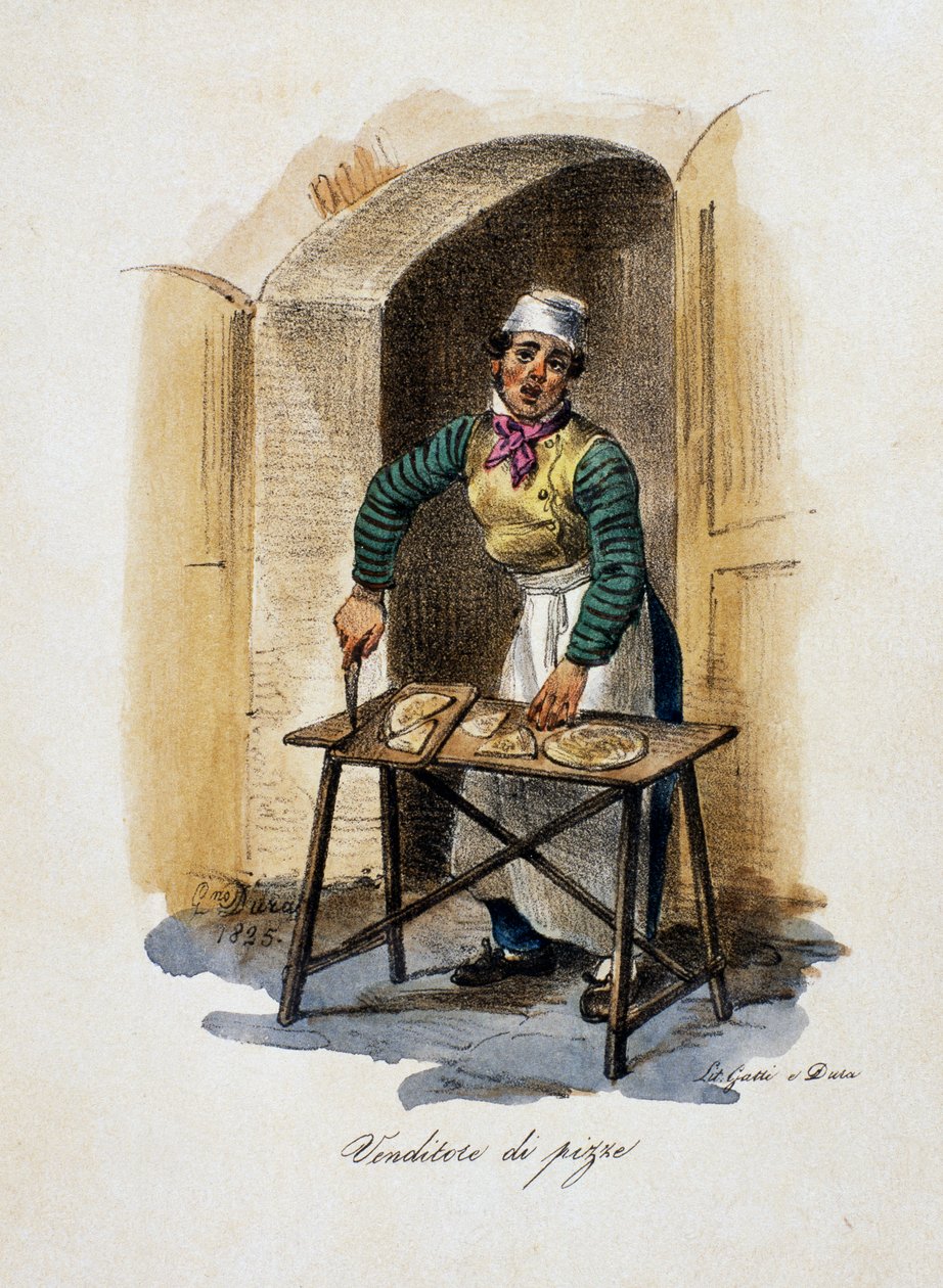Pizza selger av Gaetano Dura
