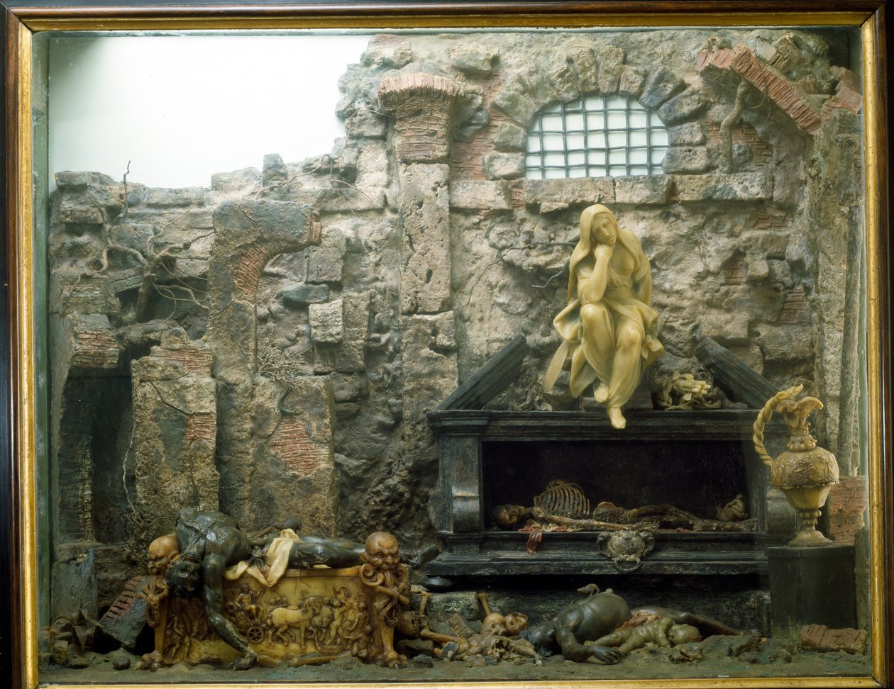 The Theatre of Death: Vanitas (blandet media) av Gaetano Giulio Zumbo