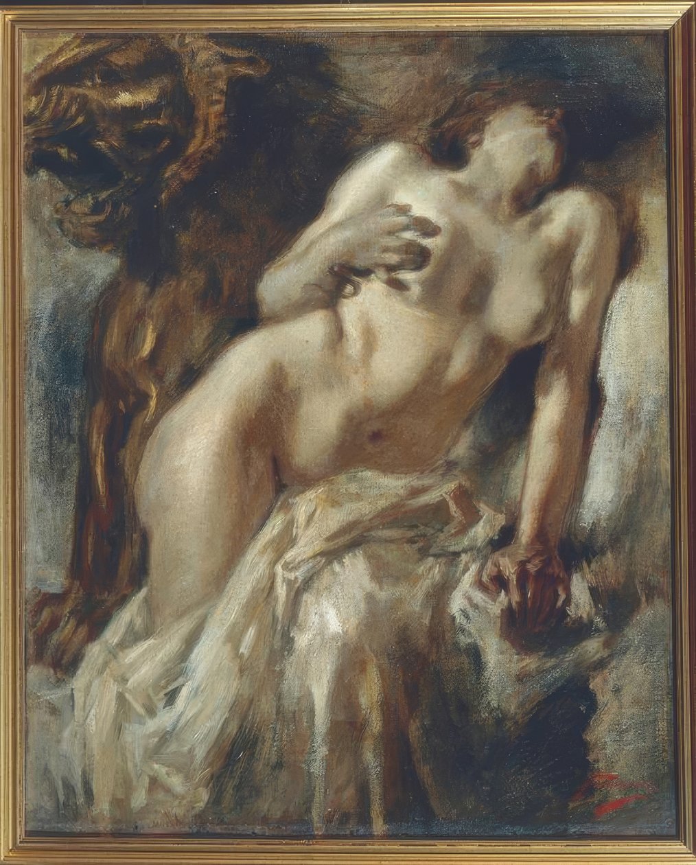 Cleopatra, 1888, av Gaetano Previati