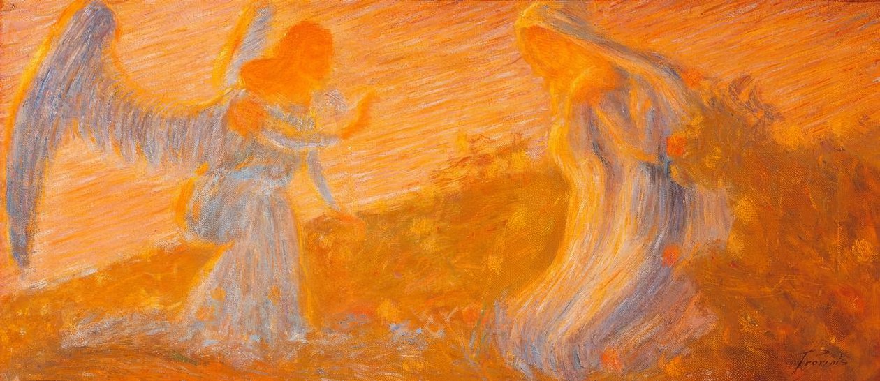 Kunngjøringen av Gaetano Previati