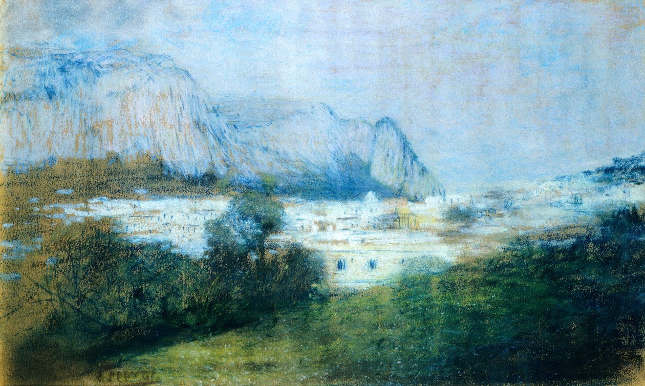 Landskap av Gaetano Previati