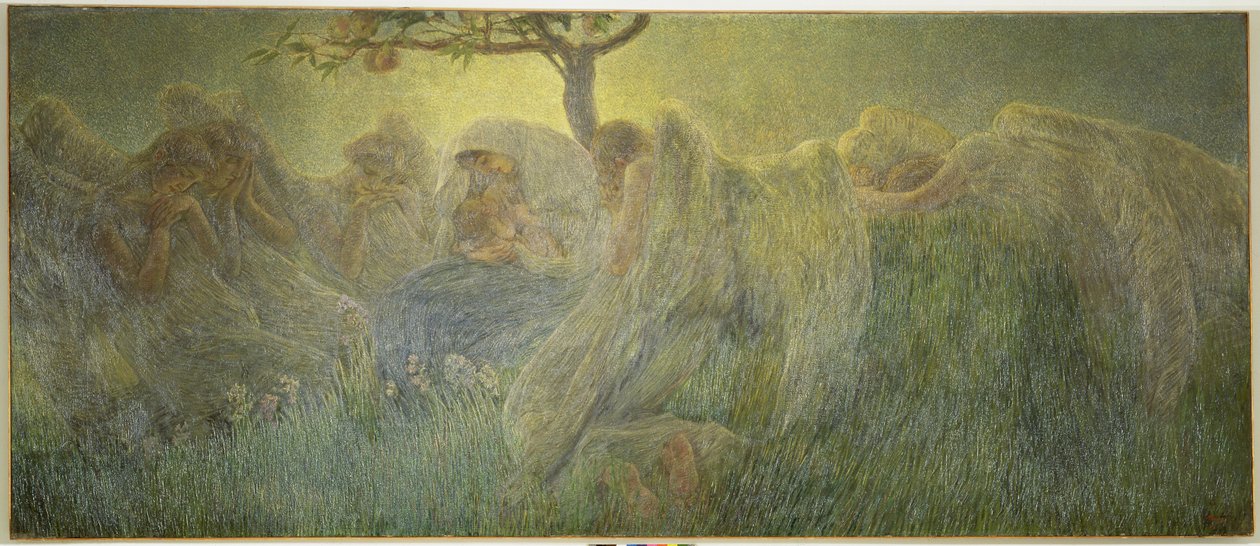 Barsel, 1891 av Gaetano Previati
