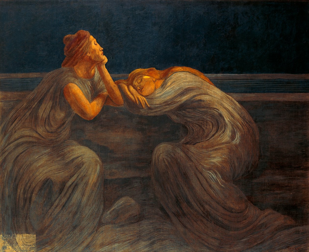 Nocturne av Gaetano Previati