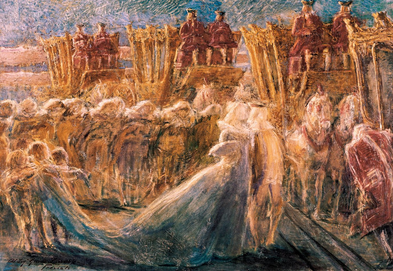 Solkonge av Gaetano Previati