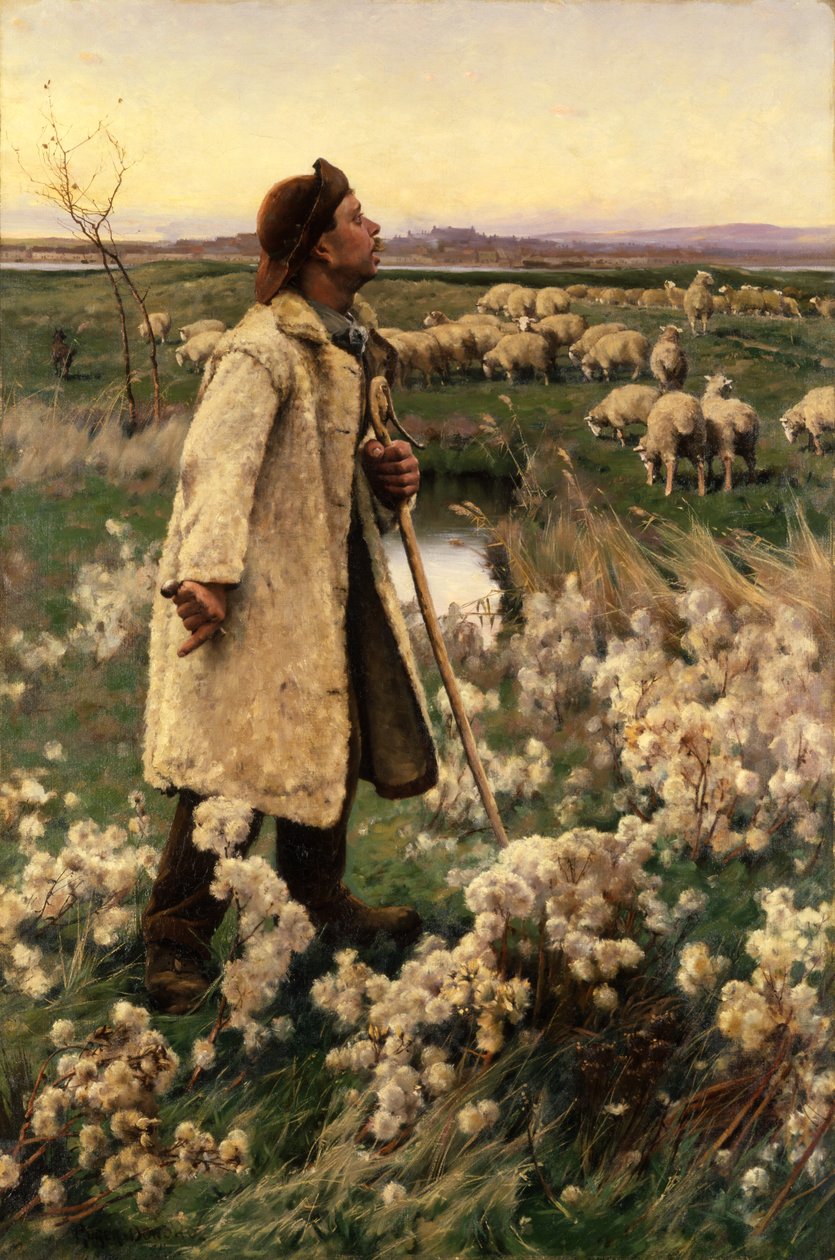 Shepherd, 1884. av Gaines Ruger Donoho