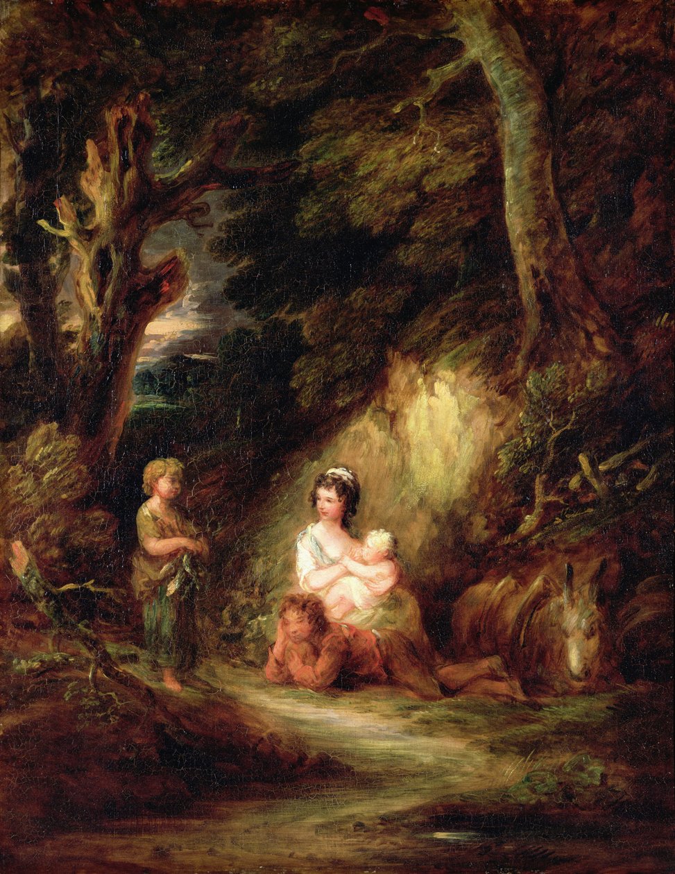 Sigøynerleiren, ca. 1788-92 av Gainsborough Dupont
