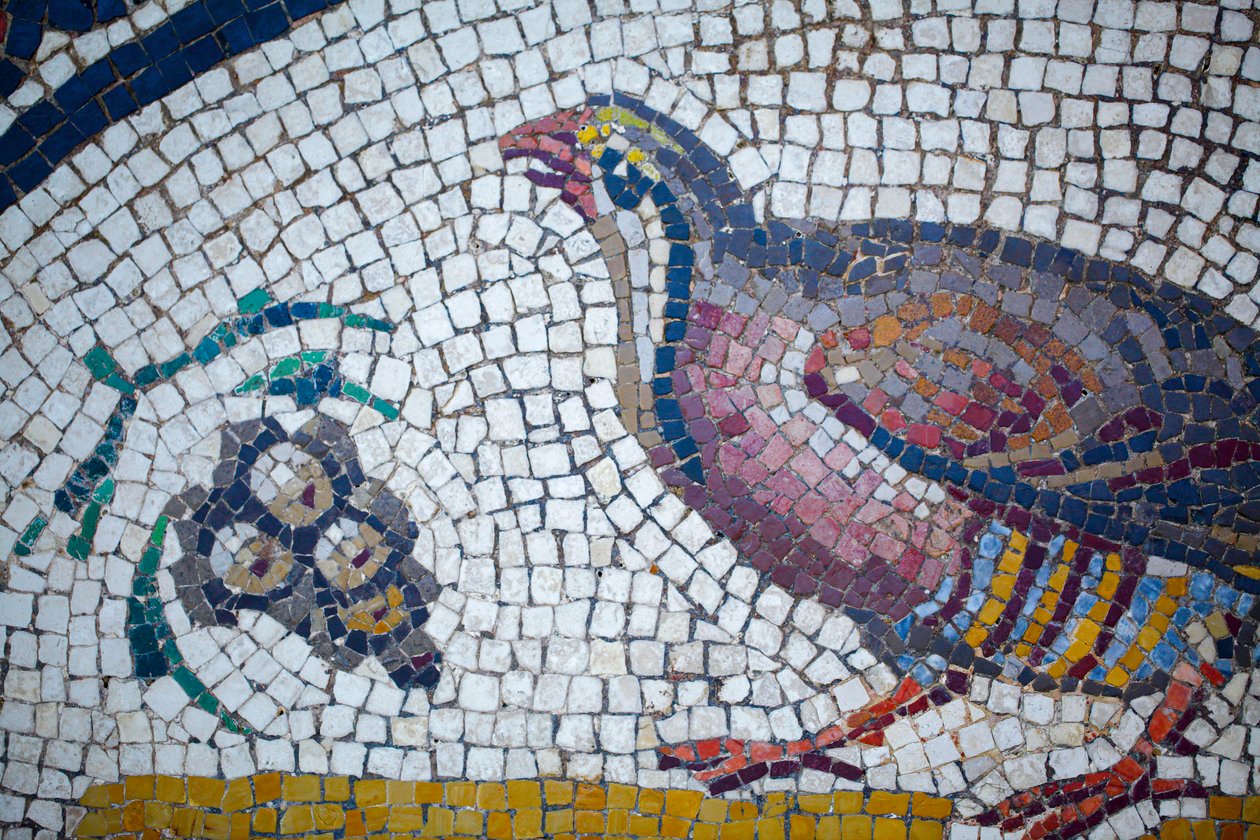 Romersk mosaikk av Gallo-Roman