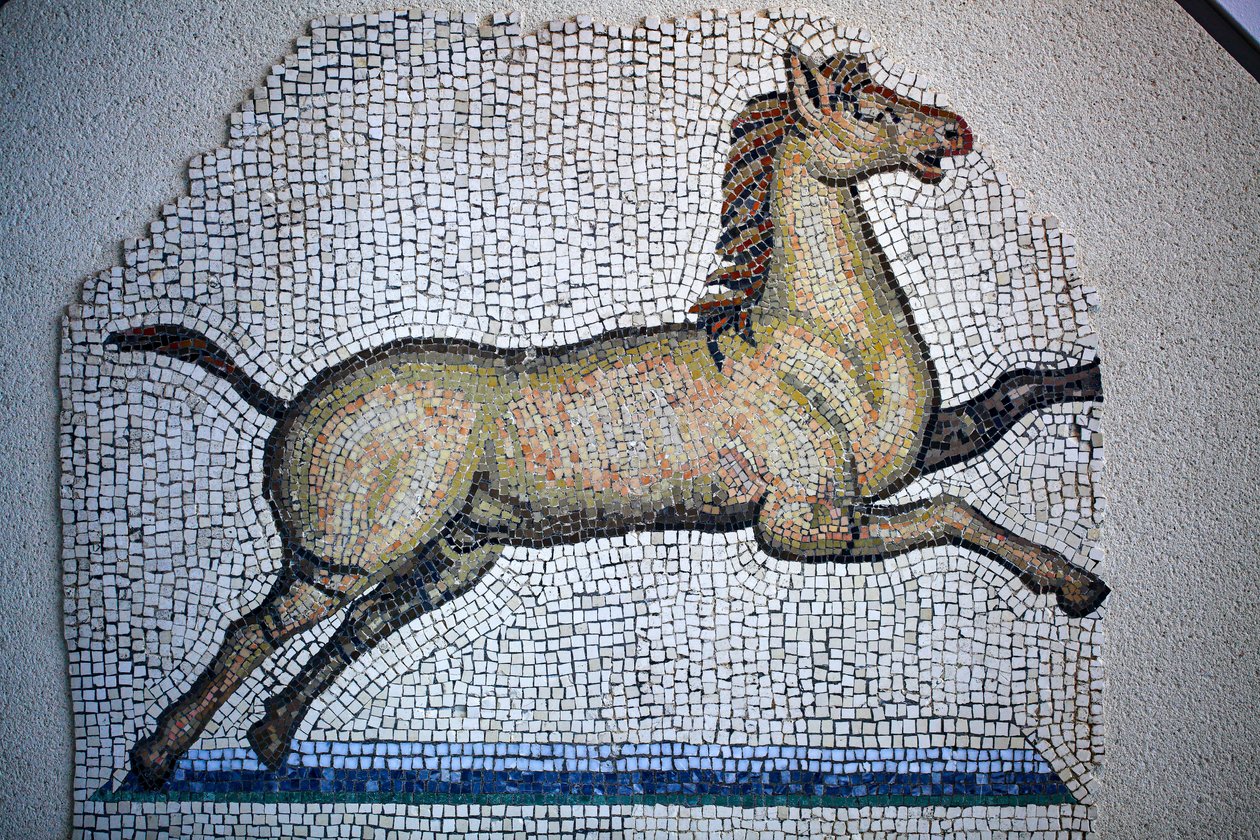 Romersk mosaikk av Gallo-Roman