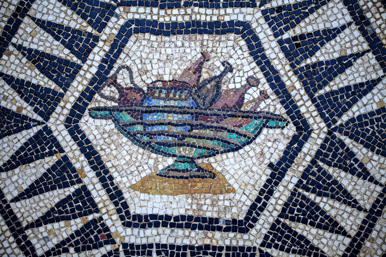 Romersk mosaikk av Gallo-Roman Gallo-Roman