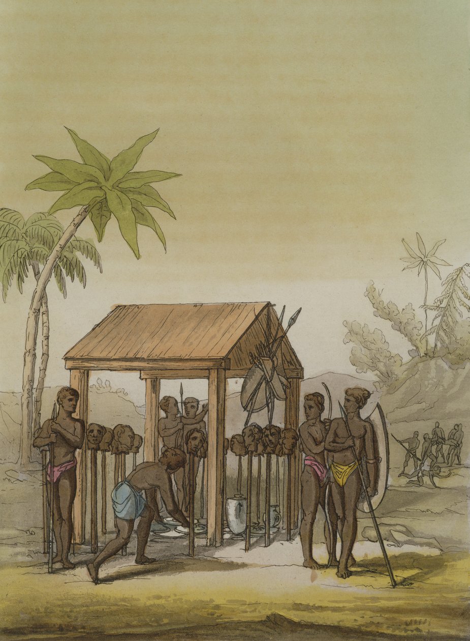 Tomb of the Kings of Guinea with Votive Heads, plate 33 fra 