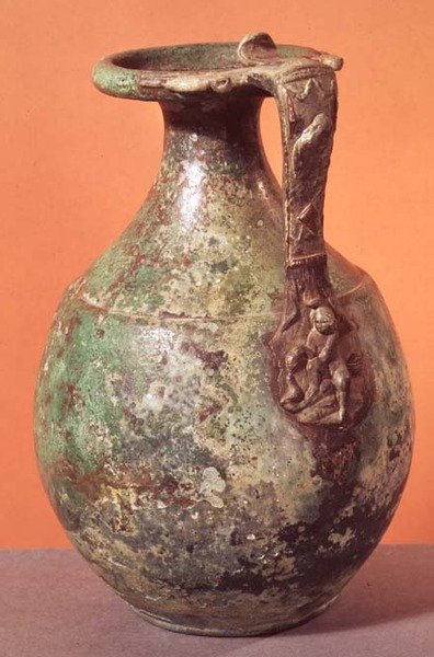 Oinochoe, fra Etreux (bronse) av Gallo Roman