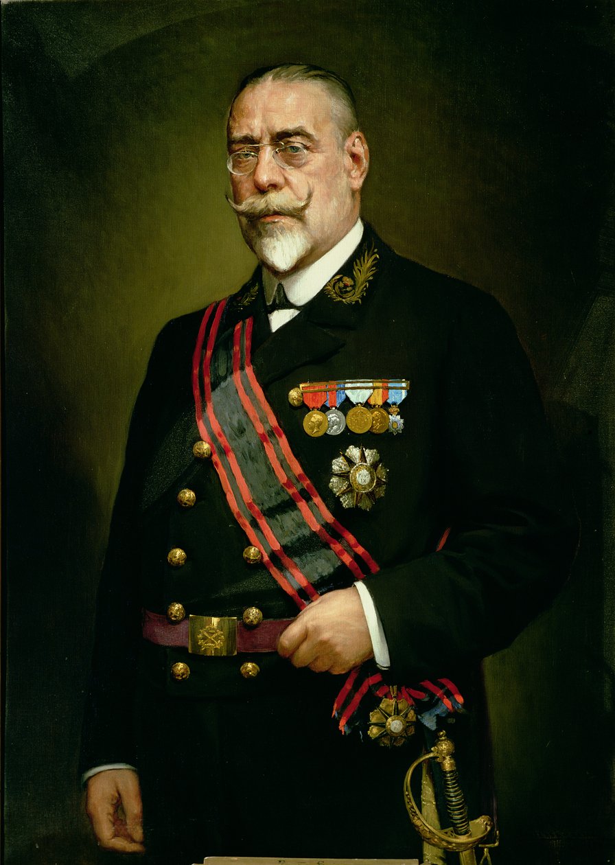 Portrett av Manuel Allende Salazar (1865-1923) (olje på lerret) av Gamoral