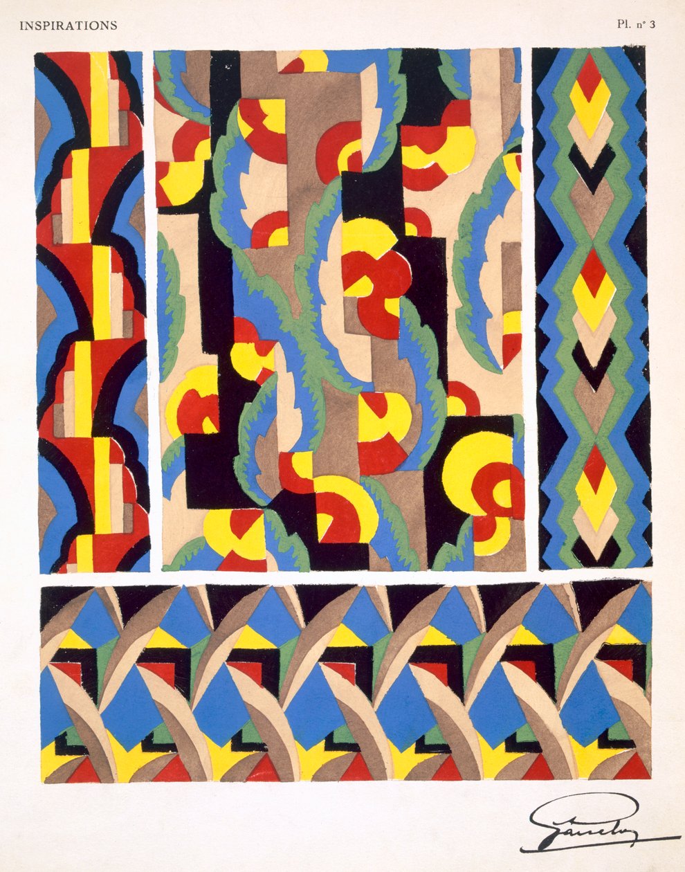 Plate 3, fra 