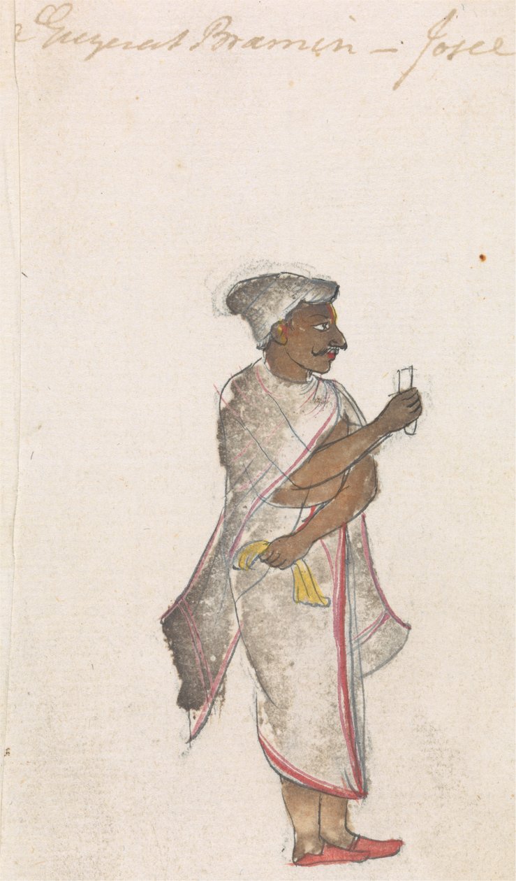 En Gugerat Brahmin av Gangaram Chintaman Tambat
