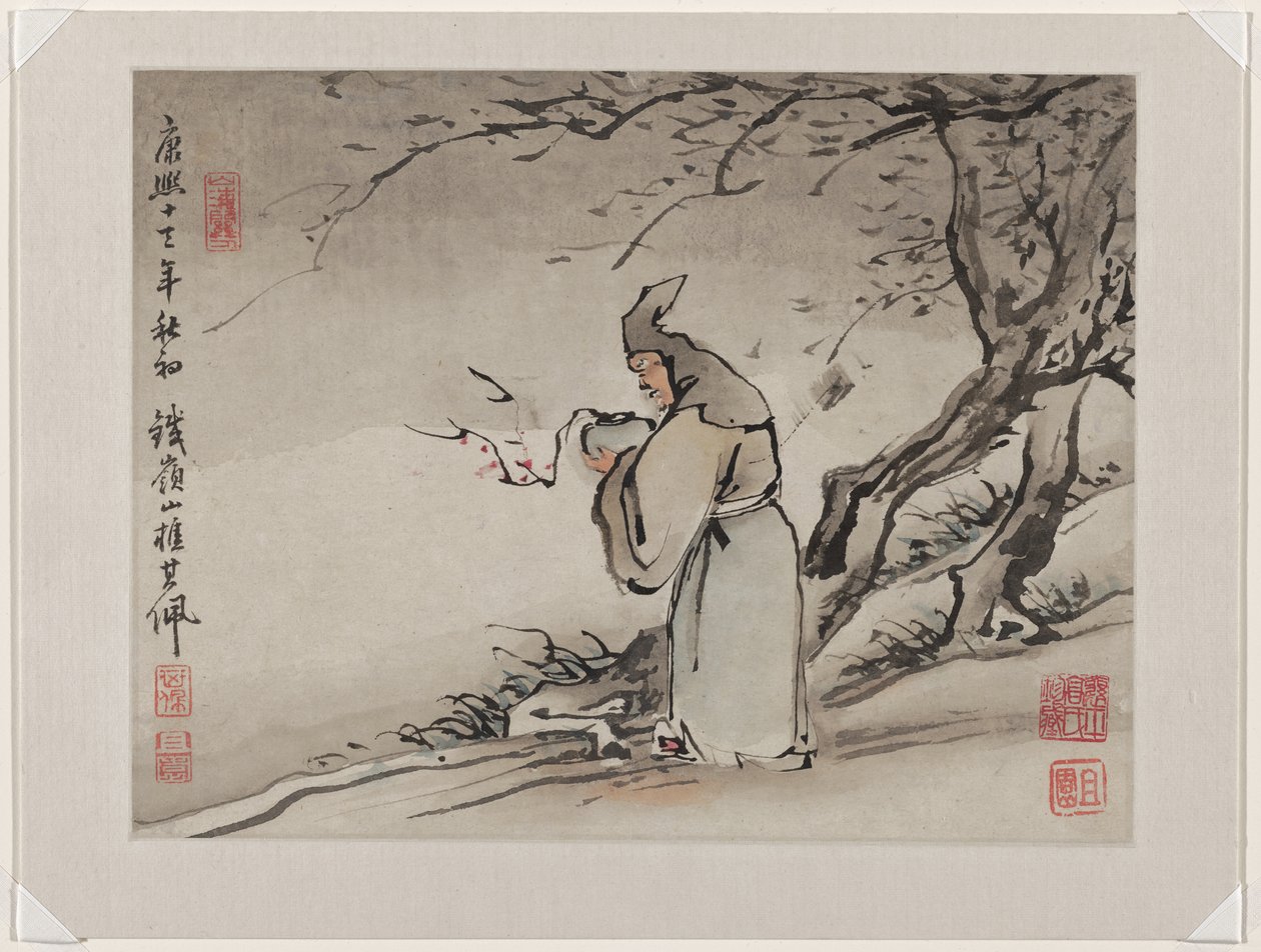 Finger Painting, fra et album på ti av Gao Qipei
