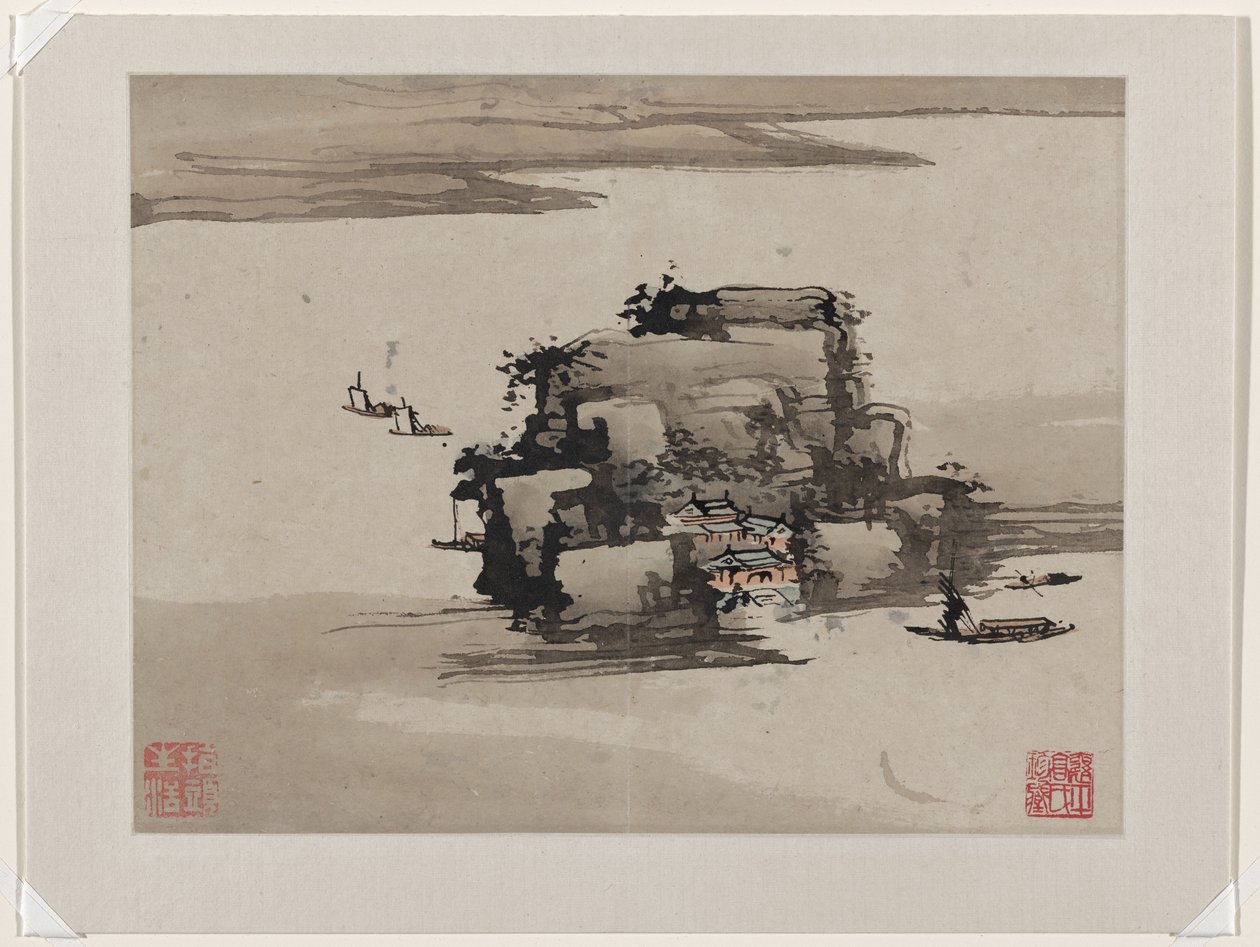 Finger Painting, fra et album på ti av Gao Qipei