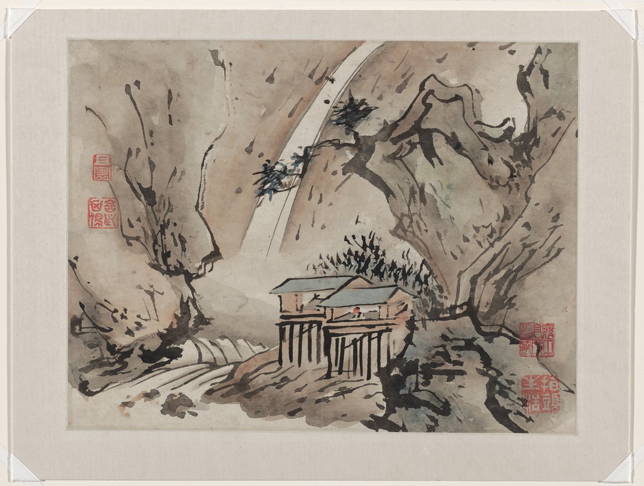 Finger Painting, fra et album på ti av Gao Qipei