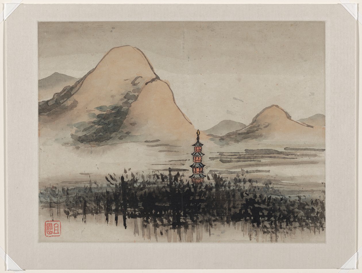Finger Painting, fra et album på ti av Gao Qipei