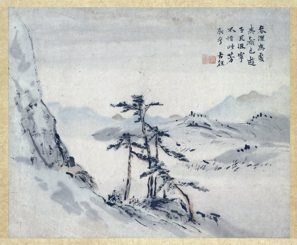 Maleri av Gao Qipei