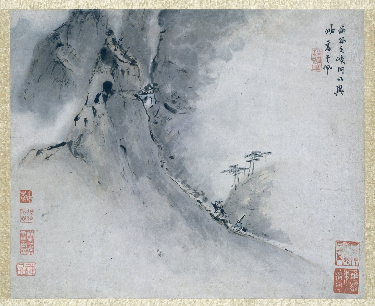 Maleri av Gao Qipei