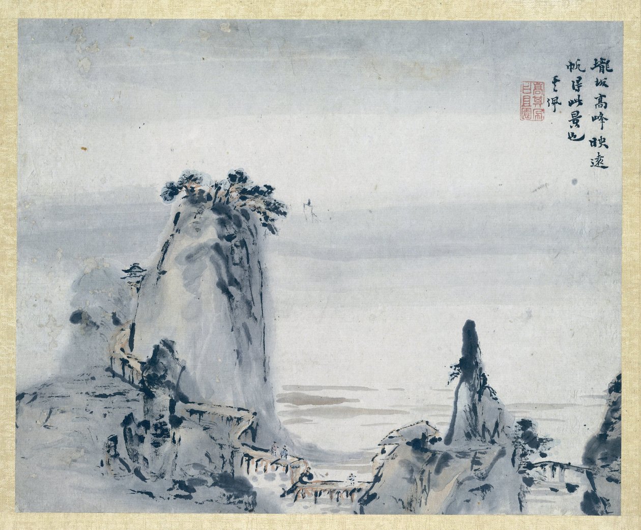Maleri av Gao Qipei