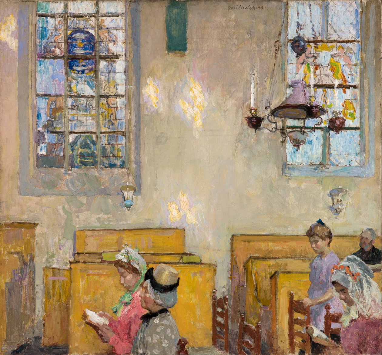 Vesper av Gari Melchers