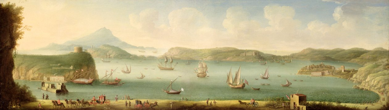 Port Mahon, Minorca, 1730-tallet av Gaspar Butler