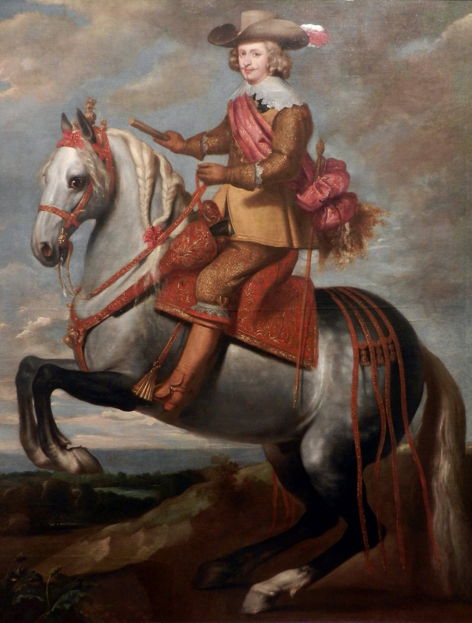 Ridemaleri av spedbarn-kardinal Don Fernando fra Østerrike av Gaspar De Crayer