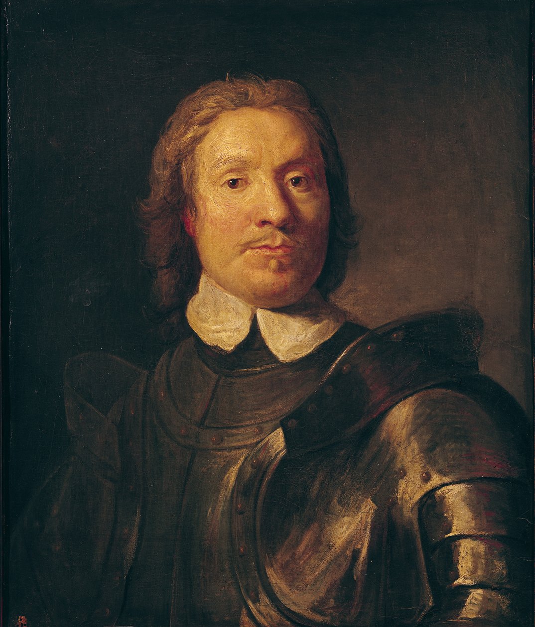 Oliver Cromwell (1599-1658) av Gaspar De Crayer