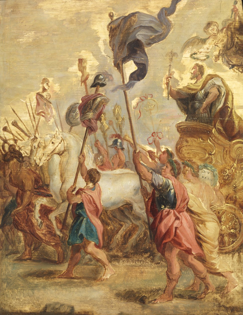 Triumf av Scipio Africanus, 1634 av Gaspar De Crayer