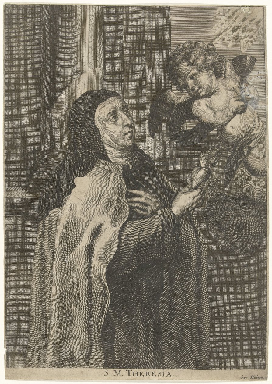 Heilige Theresia av Gaspar Huybrechts
