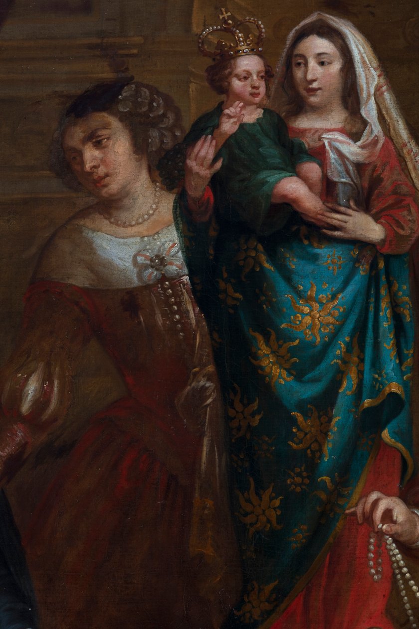 Erkehertuginne Isabella av Spania, som gir sine juveler til basilikaen St. Martin i Halle av Gaspar De Crayer