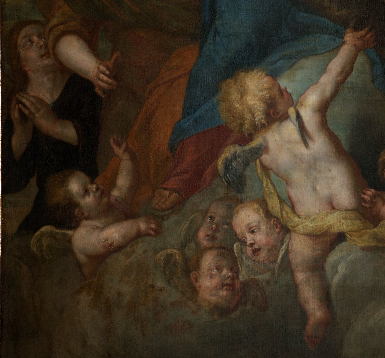 Sognekirke (Sint-Walburgakerk). Maleri. Gaspar de Crayer. 1652 av Gaspar De Crayer