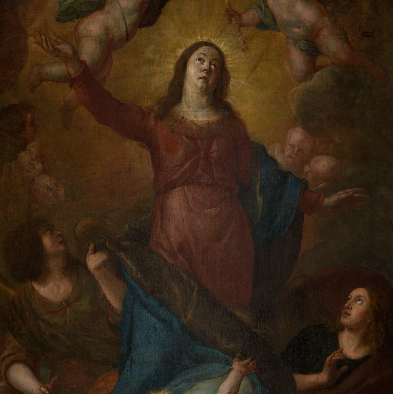 Sognekirke (Sint-Walburgakerk). Maleri. Gaspar de Crayer. 1652 av Gaspar De Crayer