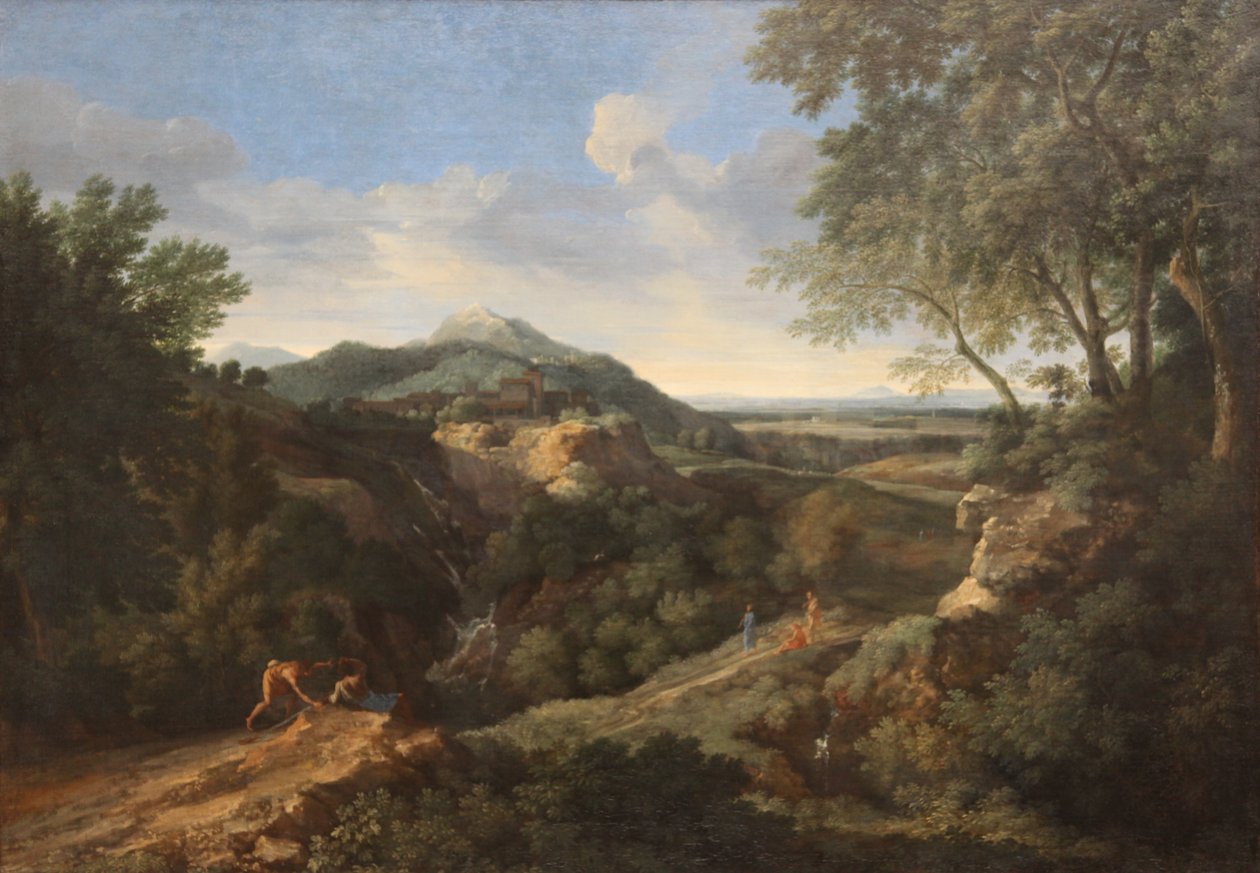 Romersk fjelllandskap av Gaspard Dughet