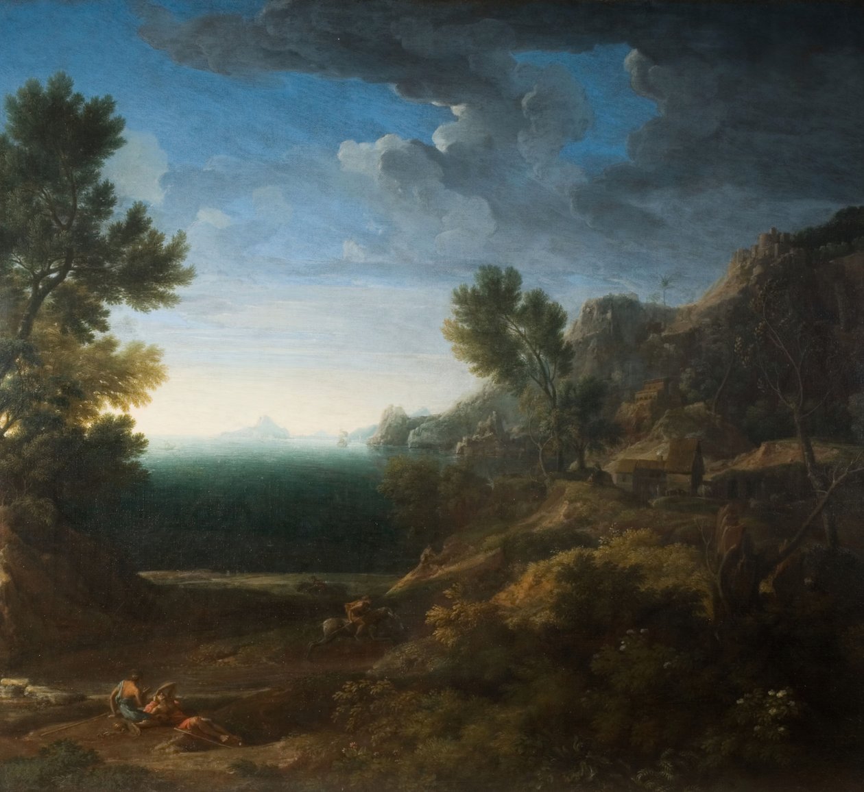 Klassisk landskap, 1670. av Gaspard Dughet