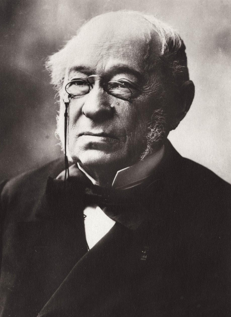 Johann Strauss jr. (1825-1899), østerriksk musiker. av Nadar. av Gaspard Felix Tournachon Nadar