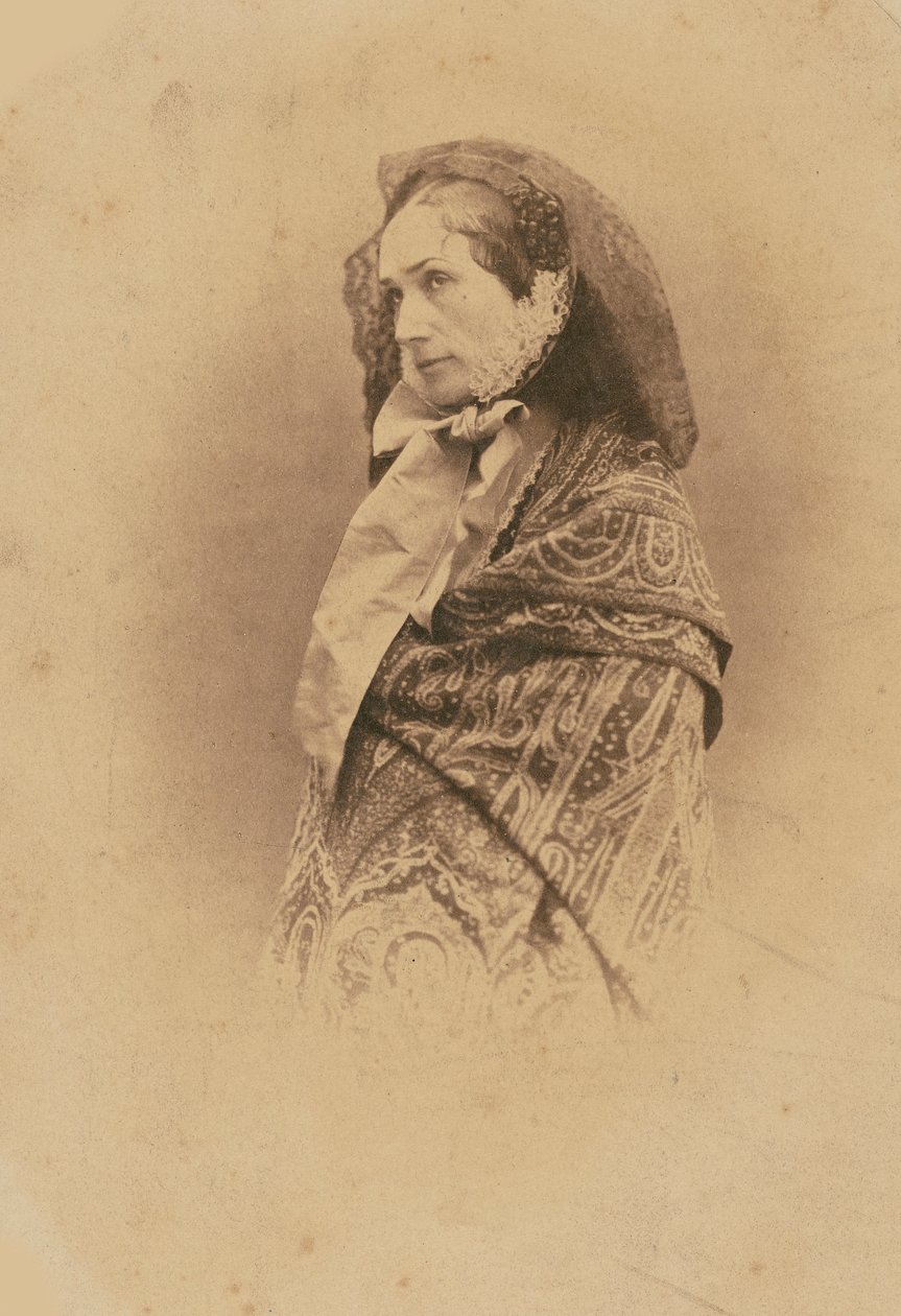 Portrett av operasangerinnen Rosine Stoltz 1815-1903, 1855-1859. av Gaspard Félix Nadar
