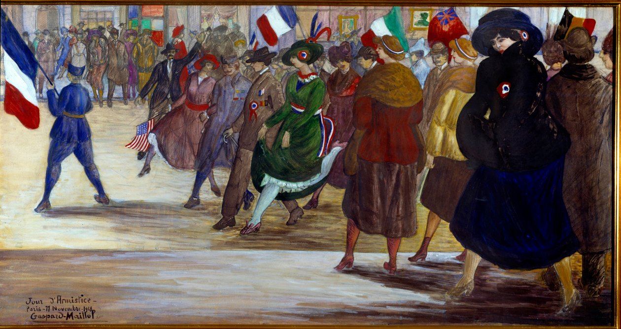 Våpenvåpendag (11. november av Gaspard Maillol