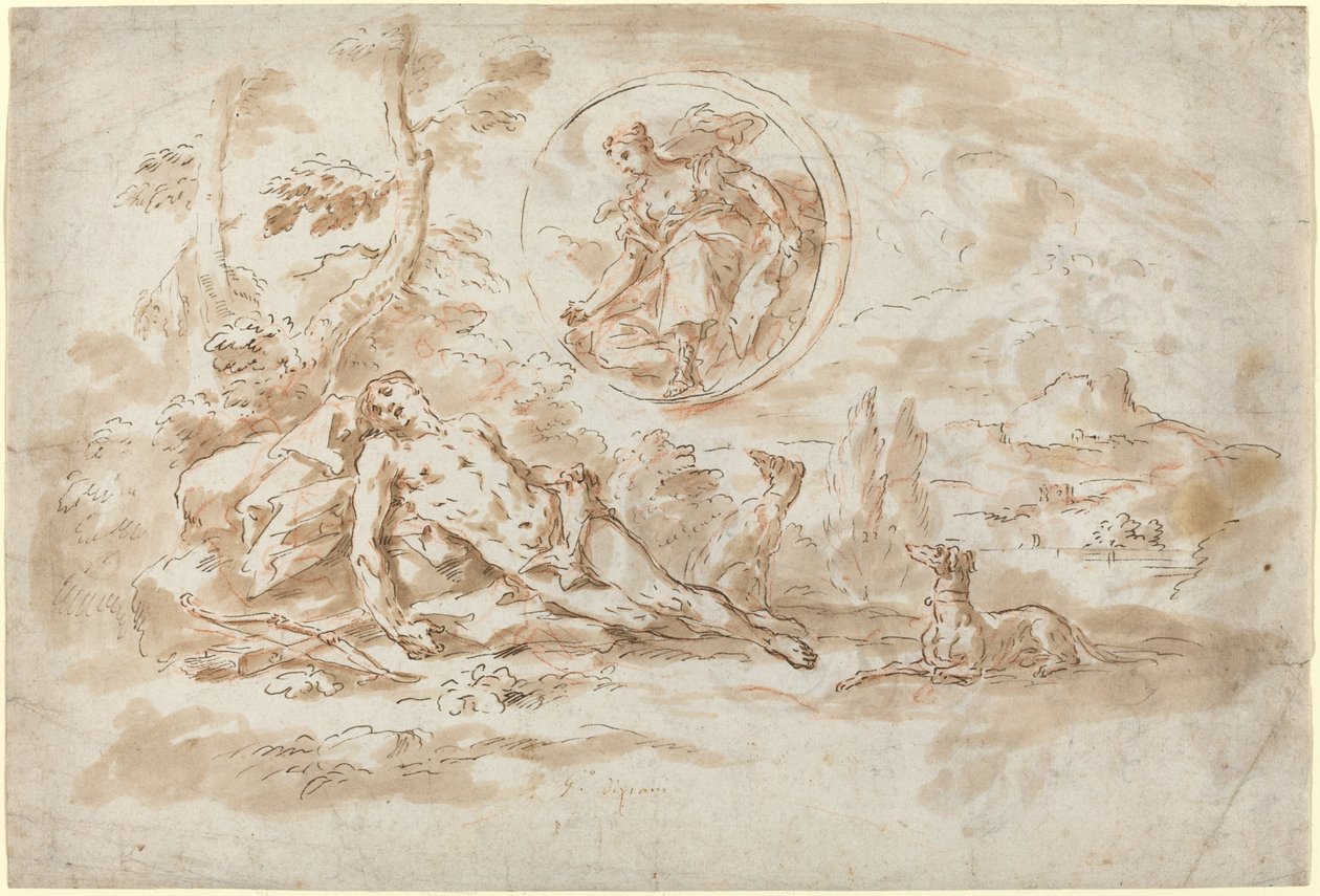 Diana and Endymion   1218592   no       norwegian Successfully Translated  Original: Archery of the Mandans, pl. 24 from the North American Indian Portfolio Translat: Archery of the Mandans, pl. 24 from the North American Indian Portfolio 1335524 no norweg av Gaspare Diziani