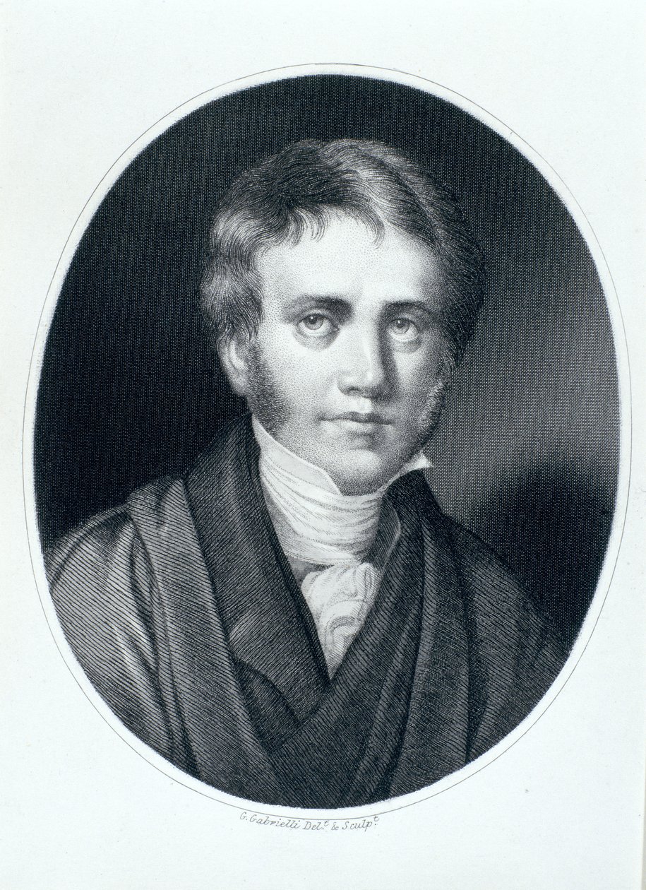 Sir John Herschel, astronom og vitenskapsmann, 1810-tallet av Gaspare Gabrielli