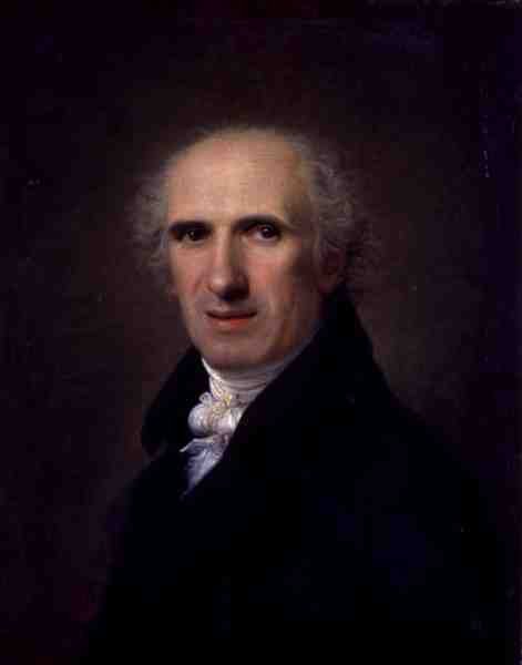 Portrett av Antonio Canova (1757-1822) (olje på lerret) av Gaspare Landi