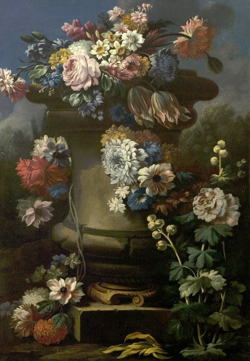 Blomsterstykke av Gasparo Lopez
