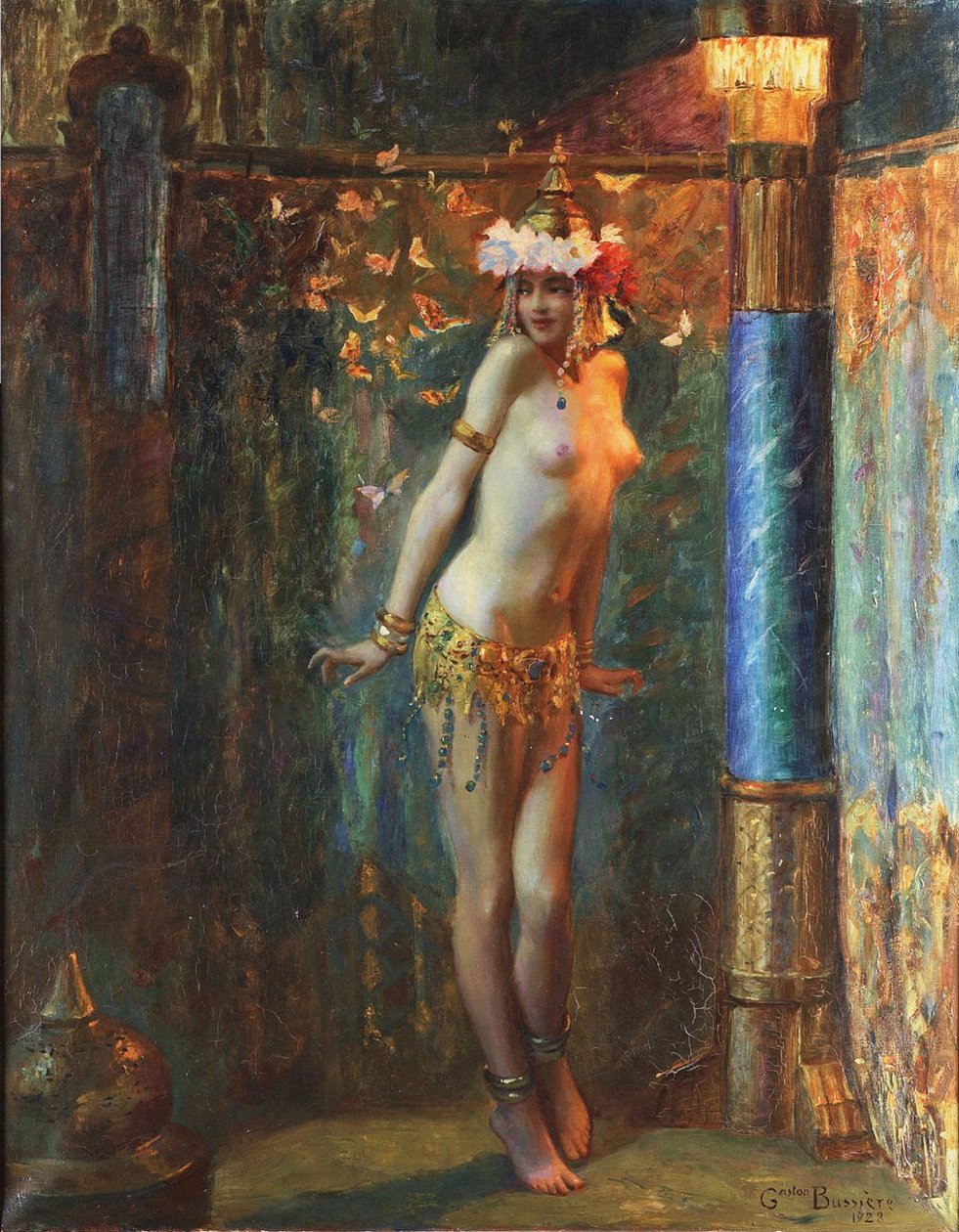 Dansen til Salome eller sommerfuglens dorn av Gaston Bussiere